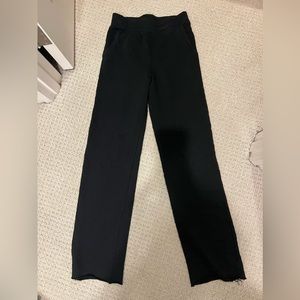 Cotton citizen black sweatpants with pockets